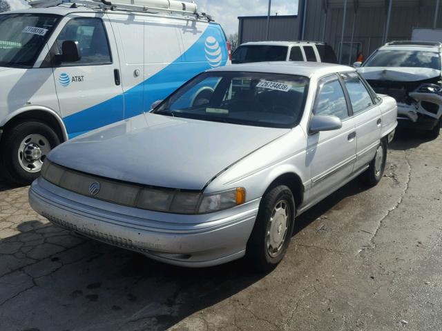 1MELM50U0PA621744 - 1993 MERCURY SABLE GS SILVER photo 2