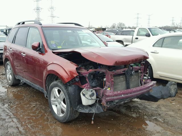 JF2SH6DC4AH916886 - 2010 SUBARU FORESTER 2 RED photo 1