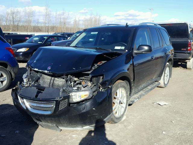 5S3ET13S172804185 - 2007 SAAB 9-7X 4.2I BLACK photo 2