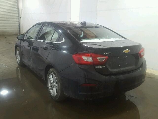 1G1BE5SM9H7232065 - 2017 CHEVROLET CRUZE LT BLACK photo 3