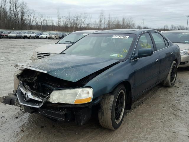 19UUA56883A006377 - 2003 ACURA 3.2TL TYPE GREEN photo 2