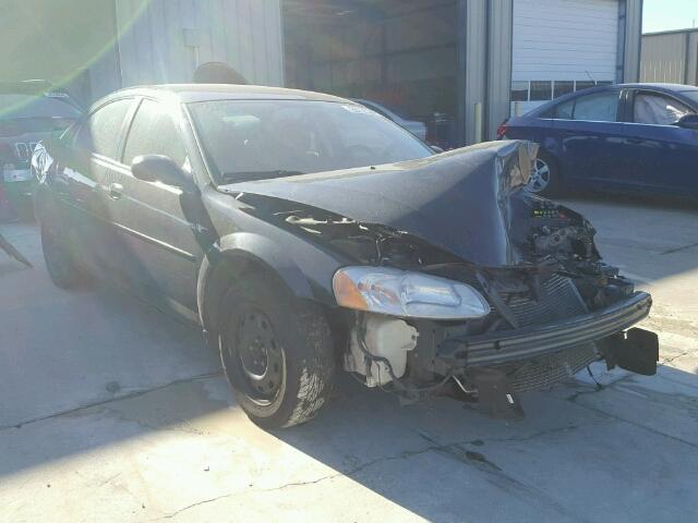 1B3EL46X95N587013 - 2005 DODGE STRATUS SX BLACK photo 1