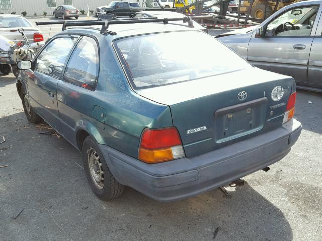 JT2AC52L9T0145843 - 1996 TOYOTA TERCEL STD GREEN photo 3