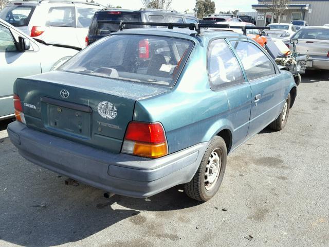 JT2AC52L9T0145843 - 1996 TOYOTA TERCEL STD GREEN photo 4