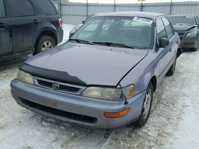 2T1BA01E0VC213365 - 1997 TOYOTA COROLLA PURPLE photo 2