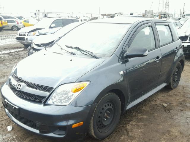 JTKKT624860145954 - 2006 TOYOTA SCION XA GRAY photo 2