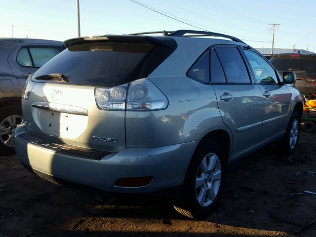 2T2HA31U85C053671 - 2005 LEXUS RX 330 SILVER photo 4