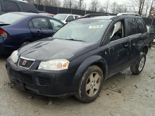 5GZCZ63467S848756 - 2007 SATURN VUE BLACK photo 2