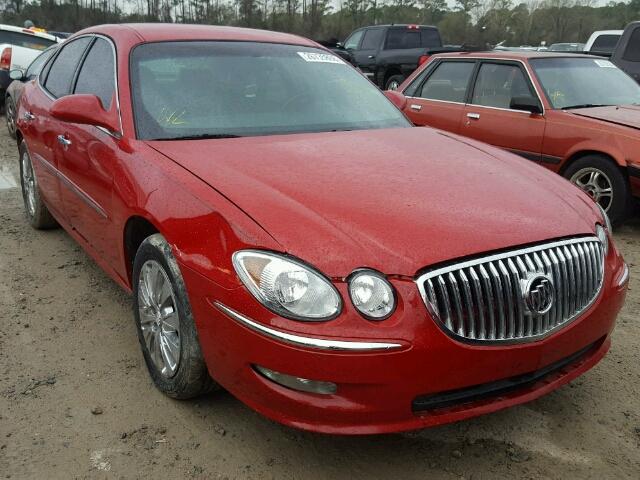 2G4WD582681144780 - 2008 BUICK LACROSSE C RED photo 1