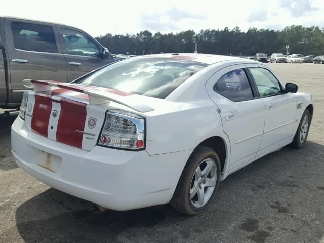 2B3CA3CV5AH305527 - 2010 DODGE CHARGER SX WHITE photo 4