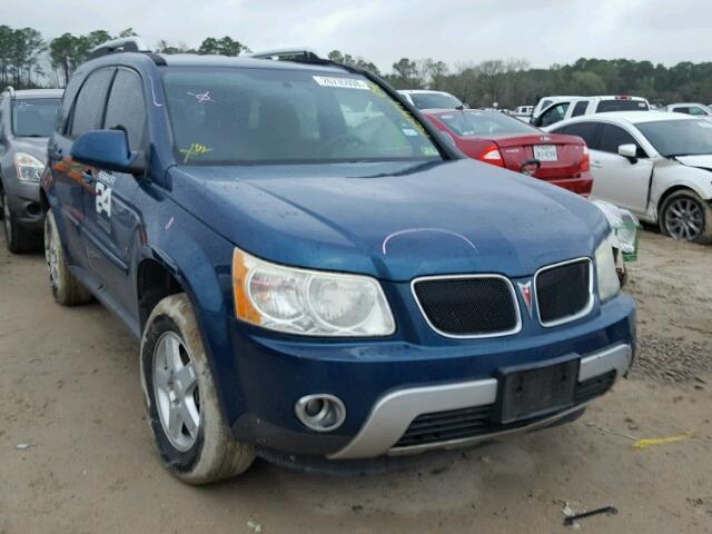 2CKDL63F676026575 - 2007 PONTIAC TORRENT BLUE photo 1