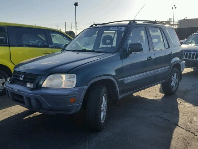 JHLRD18651C000041 - 2001 HONDA CR-V EX GREEN photo 2