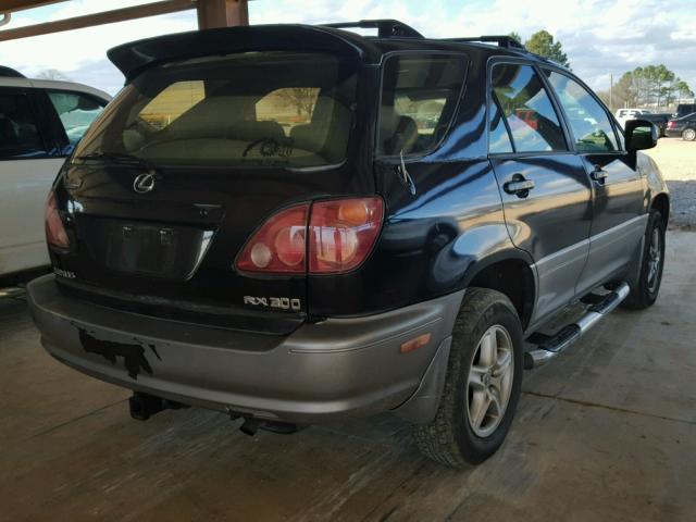 JT6HF10U0Y0105926 - 2000 LEXUS RX 300 BLACK photo 4