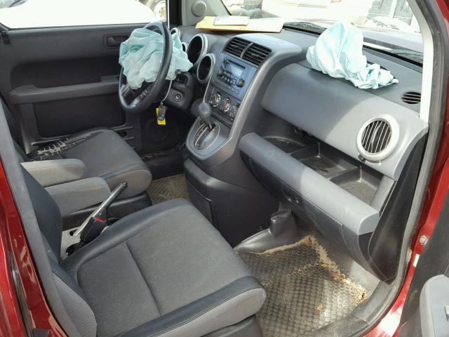 5J6YH28776L016836 - 2006 HONDA ELEMENT EX MAROON photo 5