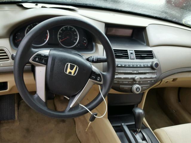 1HGCP2F37AA111535 - 2010 HONDA ACCORD LX BLACK photo 9