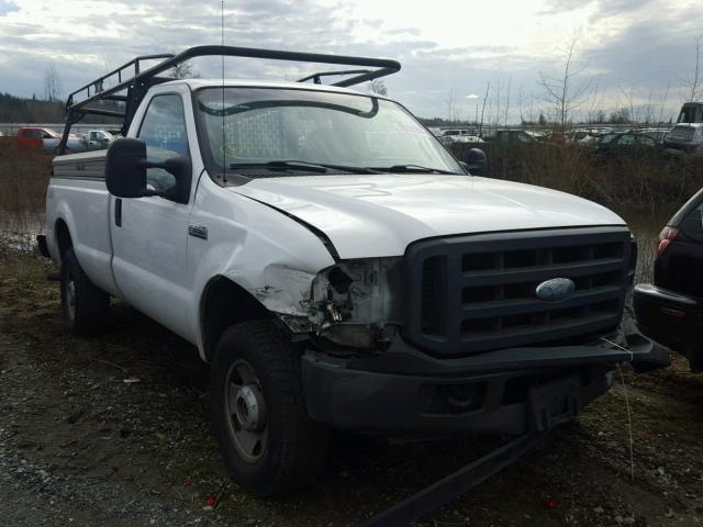 1FTNF215X7EA20148 - 2007 FORD F250 SUPER WHITE photo 1