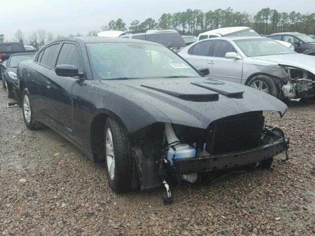 2C3CDXBG0EH369212 - 2014 DODGE CHARGER SE BLACK photo 1