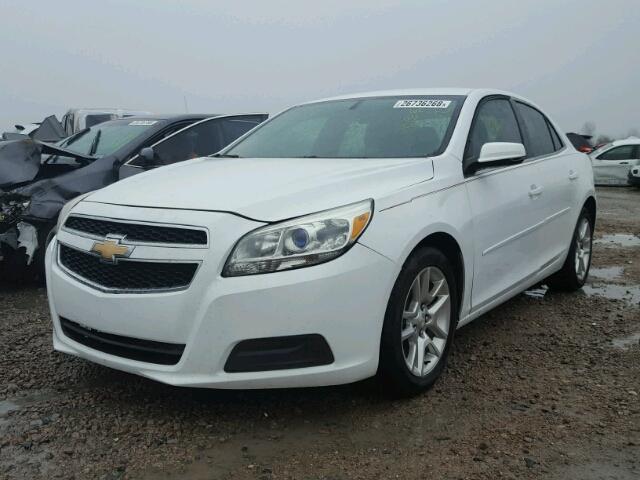 1G11C5SA6DF312348 - 2013 CHEVROLET MALIBU 1LT WHITE photo 2