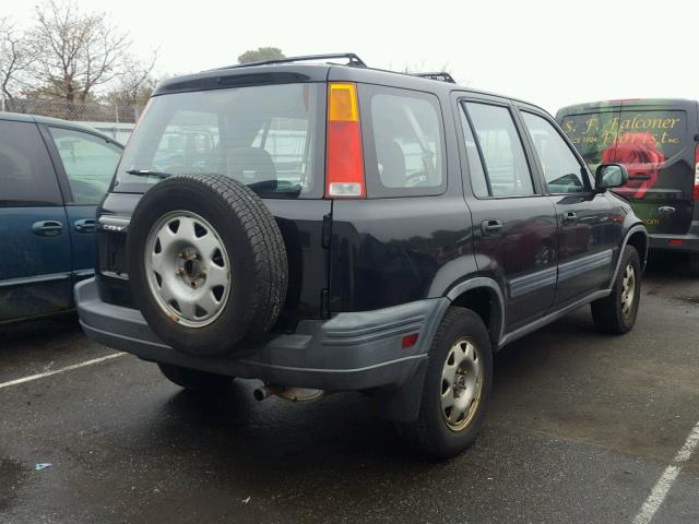 JHLRD1848VC039064 - 1997 HONDA CR-V LX BLACK photo 4