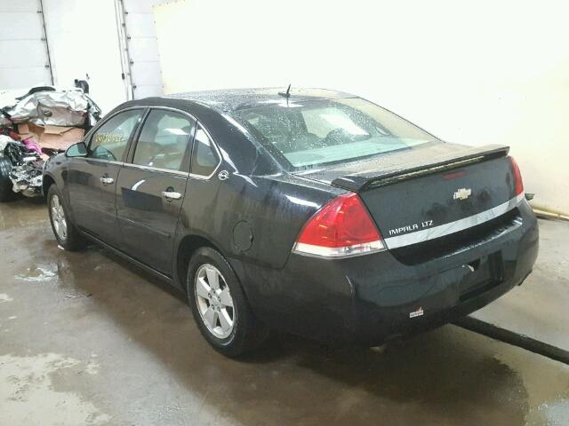 2G1WU58R279327362 - 2007 CHEVROLET IMPALA LTZ BLACK photo 3