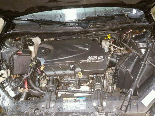 2G1WU58R279327362 - 2007 CHEVROLET IMPALA LTZ BLACK photo 7