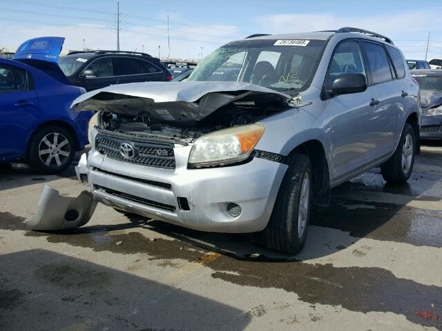 JTMBK33V576023146 - 2007 TOYOTA RAV4 SILVER photo 2