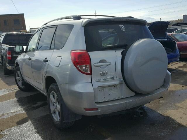 JTMBK33V576023146 - 2007 TOYOTA RAV4 SILVER photo 3