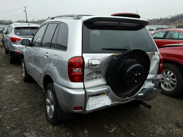 JTEGD20V850094769 - 2005 TOYOTA RAV4 SILVER photo 3