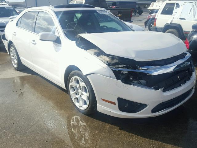 3FAHP0HA9AR184485 - 2010 FORD FUSION SE WHITE photo 1