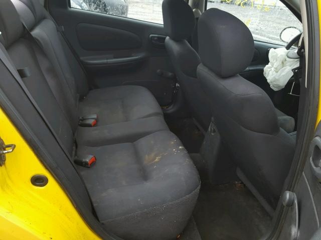 1B3ES56C03D144838 - 2003 DODGE NEON SXT YELLOW photo 6