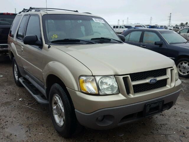 1FMCU60EX2UD51005 - 2002 FORD EXPLORER S GOLD photo 1