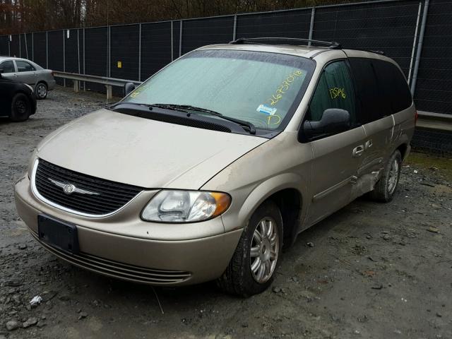 2C4GP54L54R597251 - 2004 CHRYSLER TOWN & COU GOLD photo 2