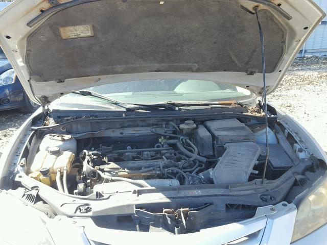 JM1BK323341159381 - 2004 MAZDA 3 S SILVER photo 7