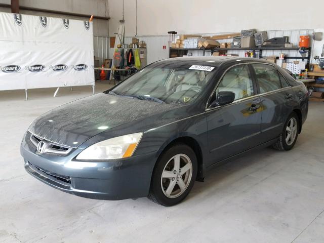 1HGCM56854A144060 - 2004 HONDA ACCORD EX GREEN photo 2