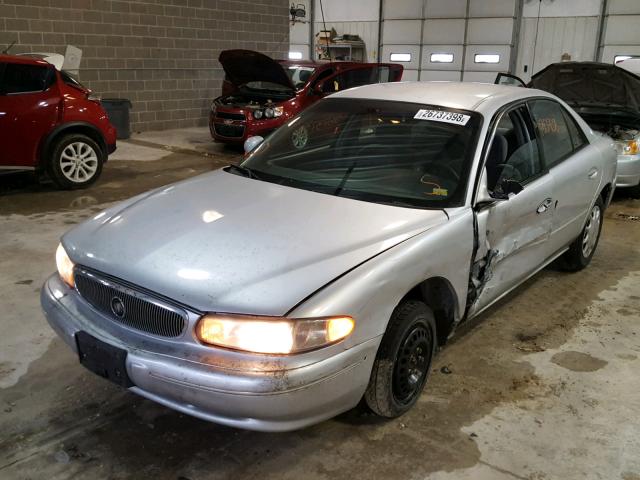 2G4WS52J521145089 - 2002 BUICK CENTURY CU SILVER photo 2