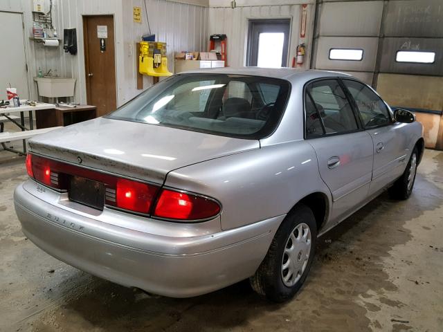 2G4WS52J521145089 - 2002 BUICK CENTURY CU SILVER photo 4