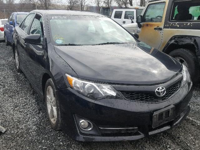 4T1BF1FK1EU325287 - 2014 TOYOTA CAMRY L BLACK photo 1