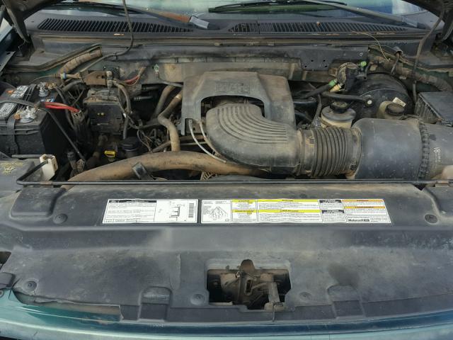 2FTRX07L3YCA29841 - 2000 FORD F150 GREEN photo 7