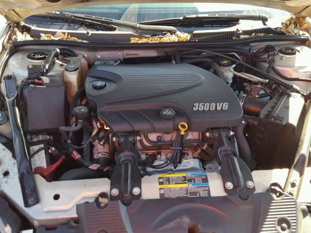 2G1WA5EN2A1180010 - 2010 CHEVROLET IMPALA LS GOLD photo 7