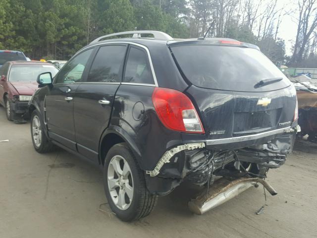 3GNAL4EK4FS527576 - 2015 CHEVROLET CAPTIVA LT BLACK photo 3