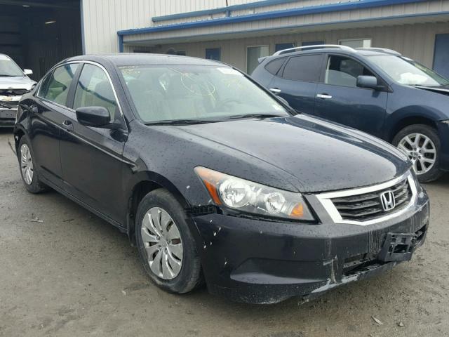 1HGCP2F36AA177378 - 2010 HONDA ACCORD LX BLACK photo 1