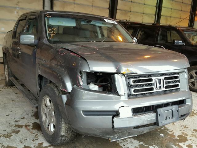 2HJYK16557H525322 - 2007 HONDA RIDGELINE GRAY photo 1