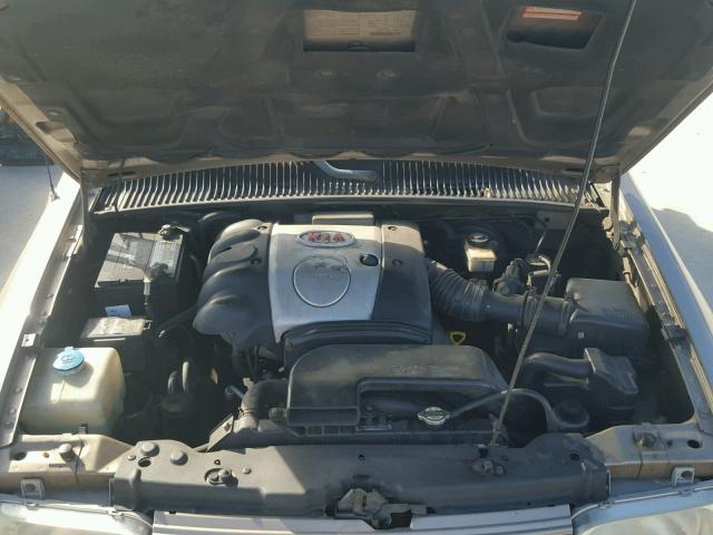 KNDJA723325143273 - 2002 KIA SPORTAGE TAN photo 7