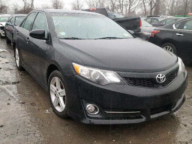 4T1BF1FK8EU354625 - 2014 TOYOTA CAMRY L BLACK photo 1