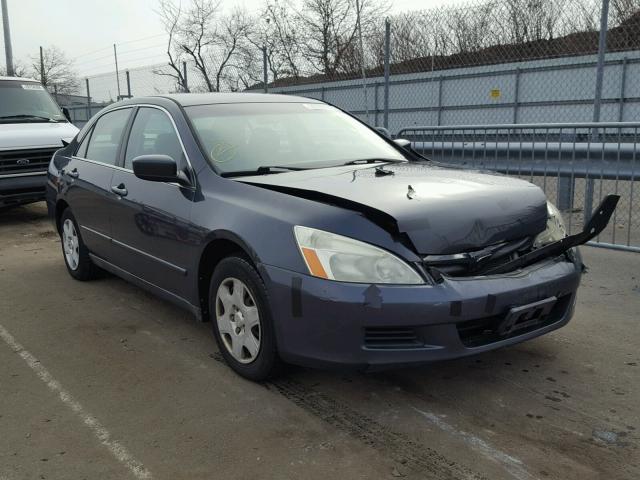 1HGCM56436A036956 - 2006 HONDA ACCORD LX GRAY photo 1