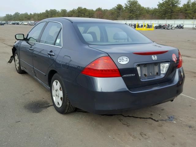 1HGCM56436A036956 - 2006 HONDA ACCORD LX GRAY photo 3