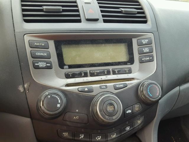 1HGCM56436A036956 - 2006 HONDA ACCORD LX GRAY photo 9