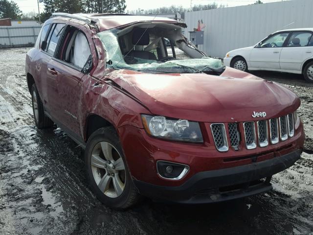 1C4NJDEB6FD207997 - 2015 JEEP COMPASS LA BURGUNDY photo 1