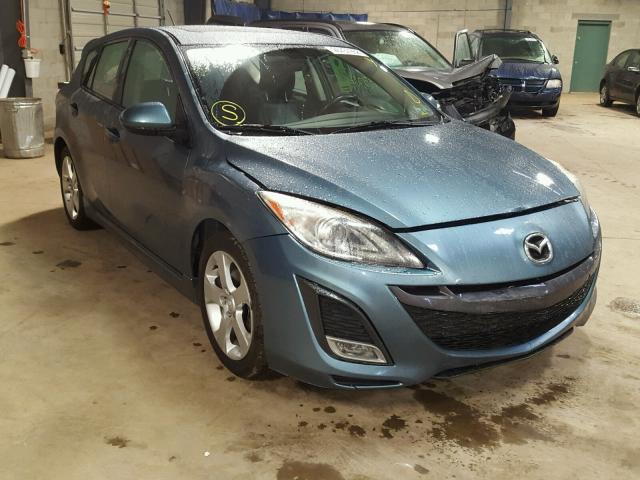 JM1BL1H67A1342670 - 2010 MAZDA 3 S BLUE photo 1