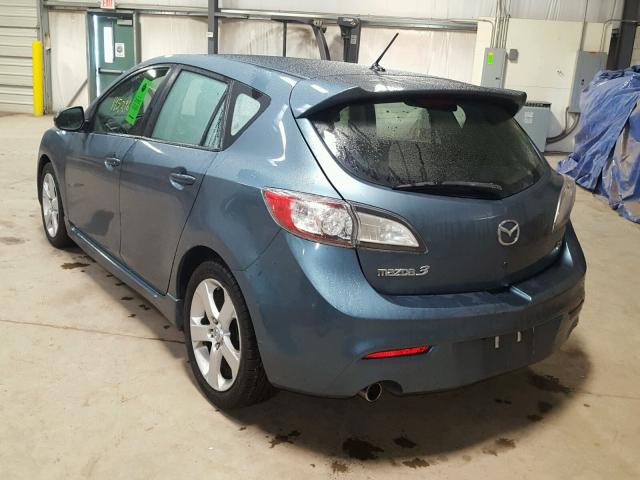 JM1BL1H67A1342670 - 2010 MAZDA 3 S BLUE photo 3